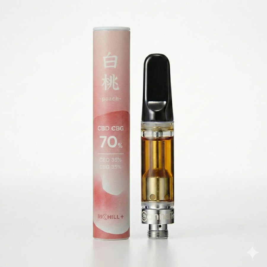 RICHILL+ 高濃度70% 510カートリッジ 白桃