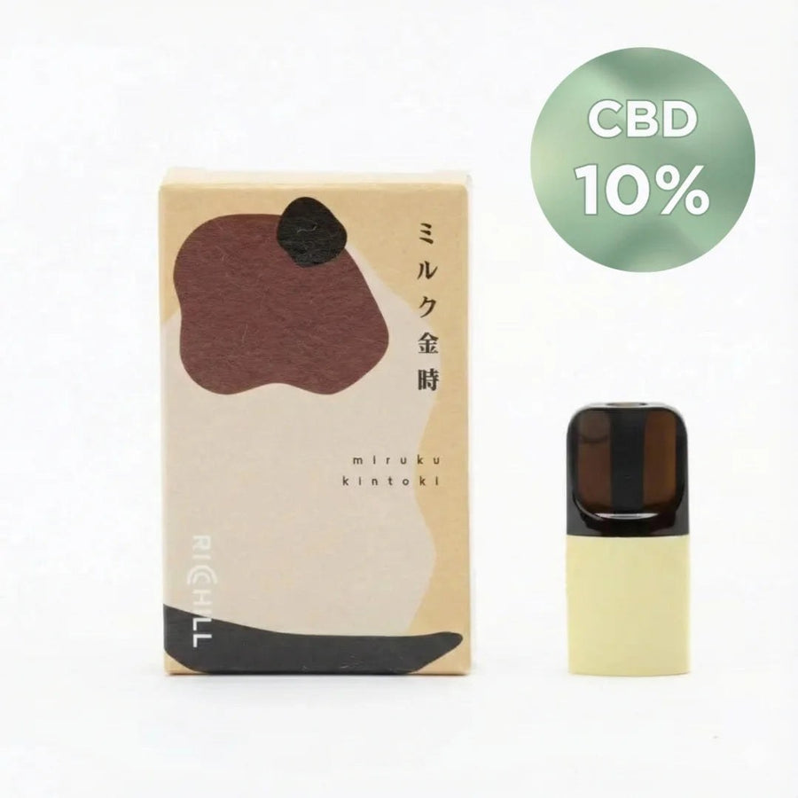 RICHILL CBD 10% POD ミルク金時